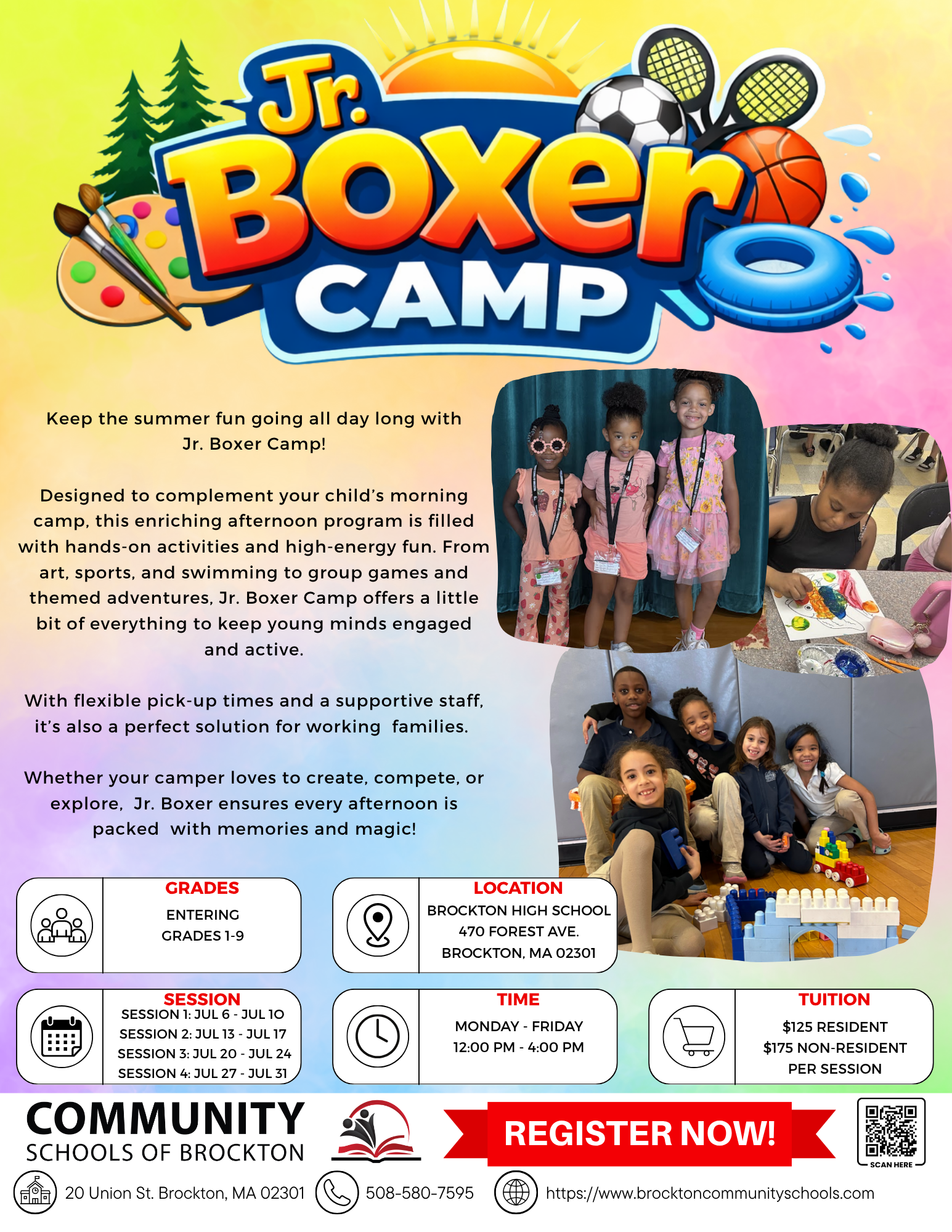 Jr. Box JR BOXER CAMP (GR 1-9 AT BHS) Classes in Brockton, MA | STUDENT 2026 ...